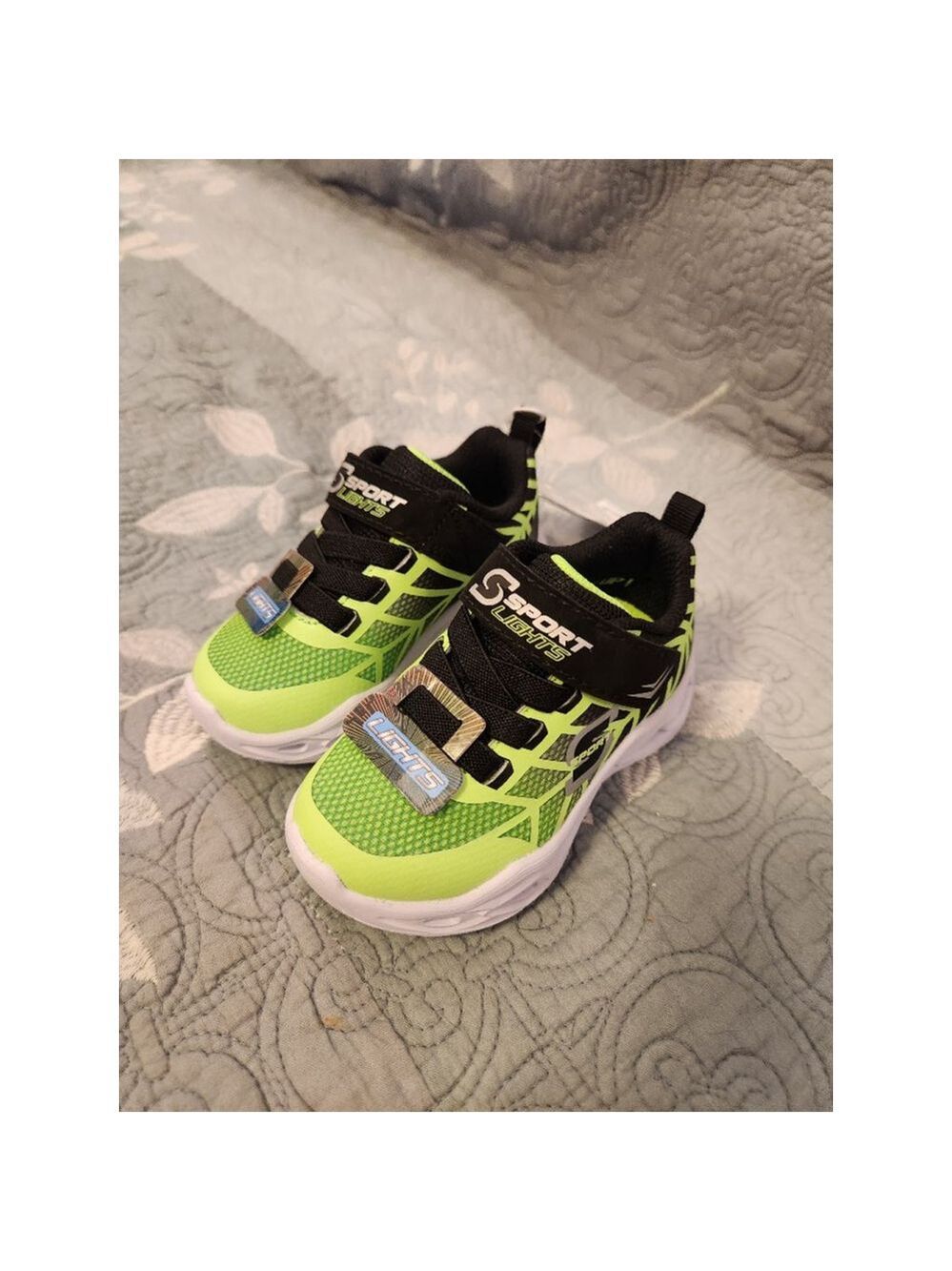 Sport by Skechers Jayden Toddler Boys Light-Up Sporty Sneakers Size 5T